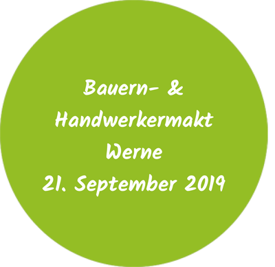 Hinweis Bauern- und Handwerkermarkt Werne 2019